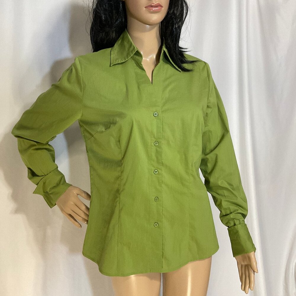 Worthington Long Sleeve Blouse Size 8 72613-3